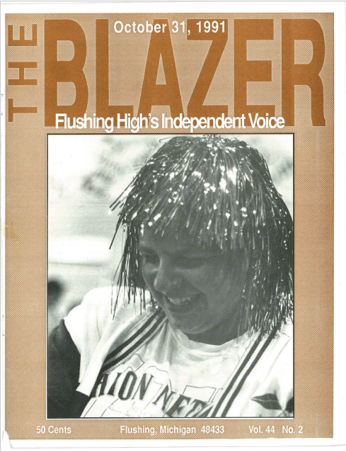 The Blazer, volume 44, issue 2. October 31, 1991