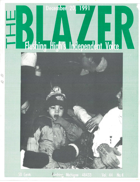 The Blazer, volume 44, issue 4. December 20, 1991