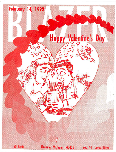 The Blazer, volume 44, Special Edition issue. February 14, 1992