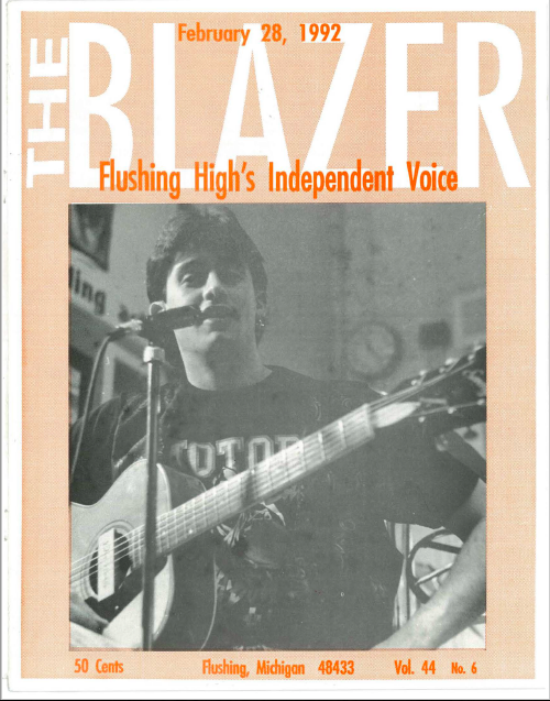 The Blazer, volume 44, issue 6. February 28, 1992