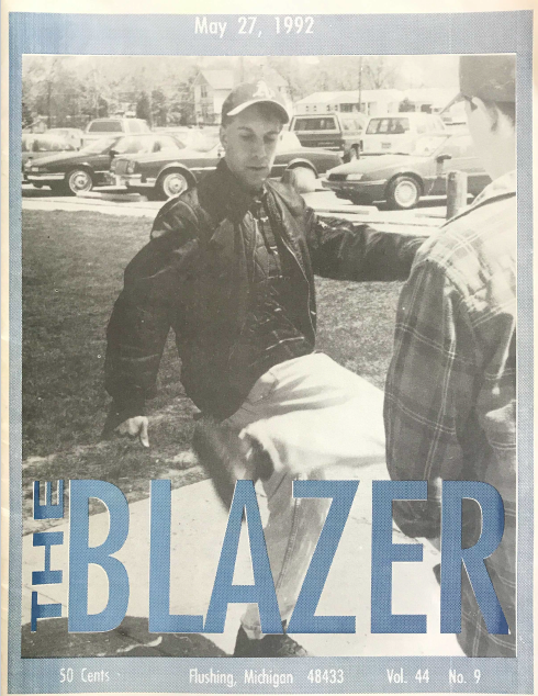 The Blazer, volume 44, issue 9. May 1992