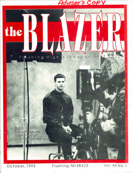 The Blazer, volume 46, issue 1. October 1993