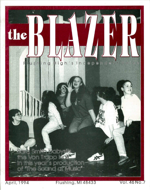 The Blazer, volume 46, issue 7. April 1994