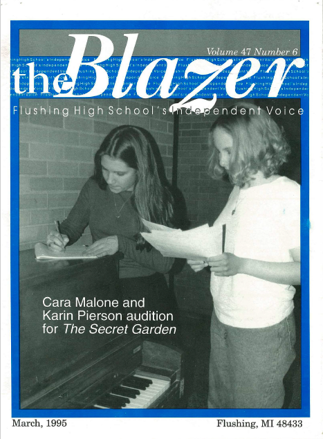 The Blazer, volume 47, issue 6. March 1995