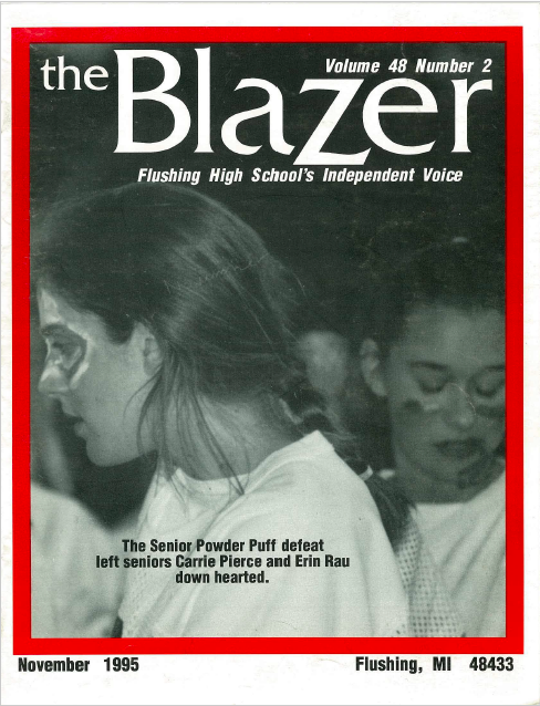 The Blazer, volume 48, issue 2. November 1995