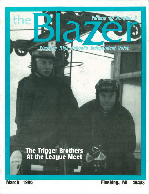 The Blazer, volume 48, issue 6. March 1996