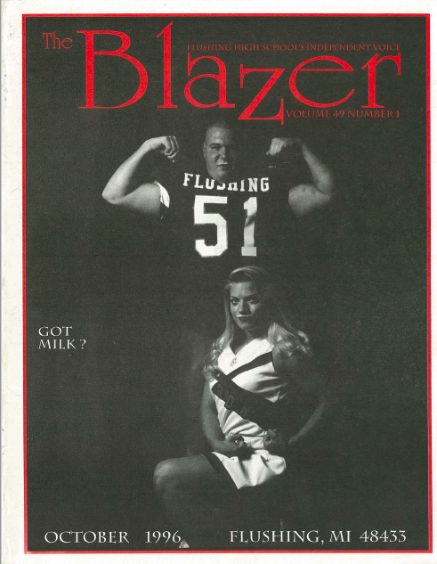 The Blazer, volume 49, issue 1. October 1996