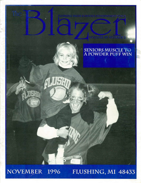 The Blazer, volume 49, issue 2. November 1996