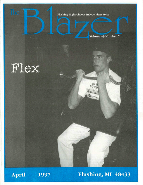The Blazer, volume 49, issue 7. April 1997