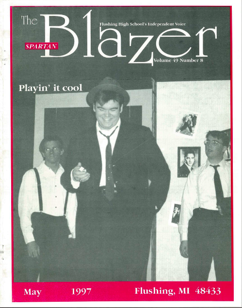 The Blazer, volume 49, issue 8. May 1997