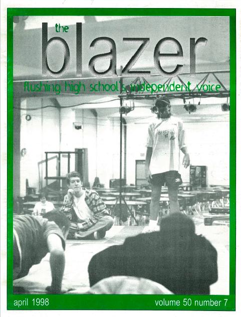 The Blazer, volume 50, issue 7. April 1998