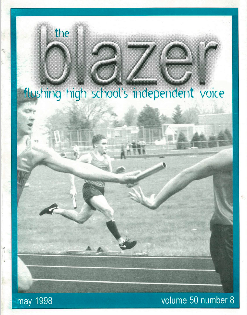 The Blazer, volume 50, issue 8. May 1998