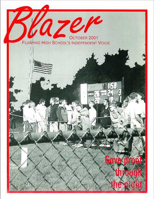 The Blazer, volume 54, issue 1. October 2001