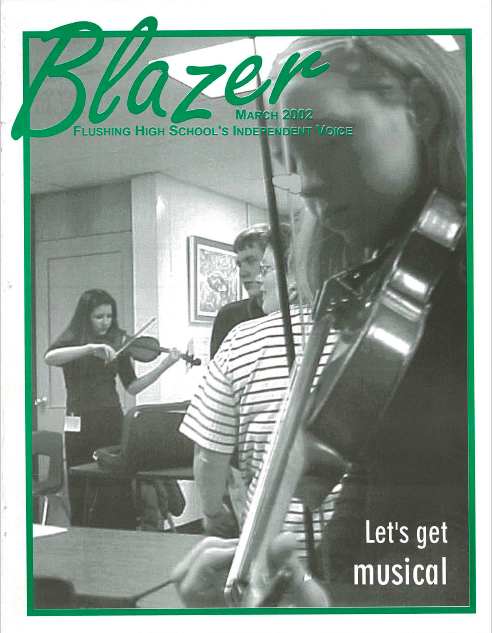 The Blazer, volume 54, issue 6. March 2002
