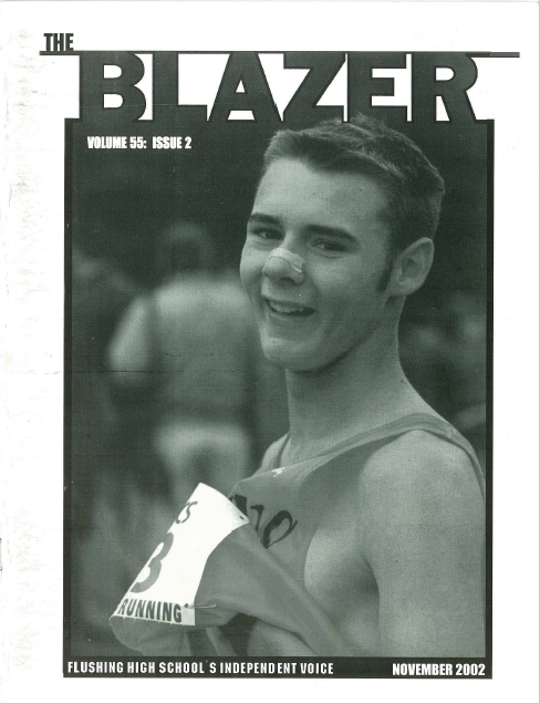 The Blazer, volume 55, issue 2. November 2002