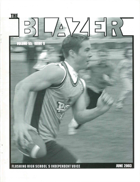 The Blazer, volume 55, issue 9. June 2003
