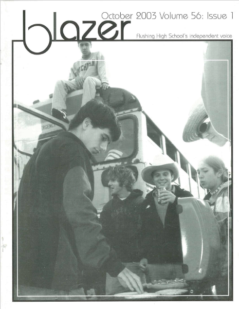 The Blazer, volume 56, issue 1. October 2003