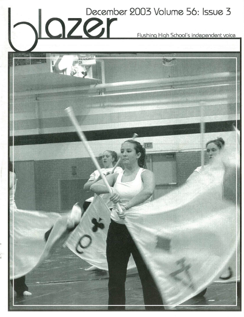 The Blazer, volume 56, issue 3. December 2003