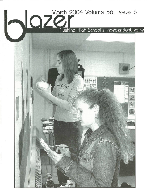 The Blazer, volume 56, issue 6. March 2004