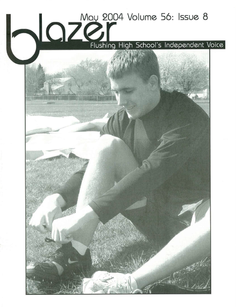 The Blazer, volume 56, issue 8. May 2004