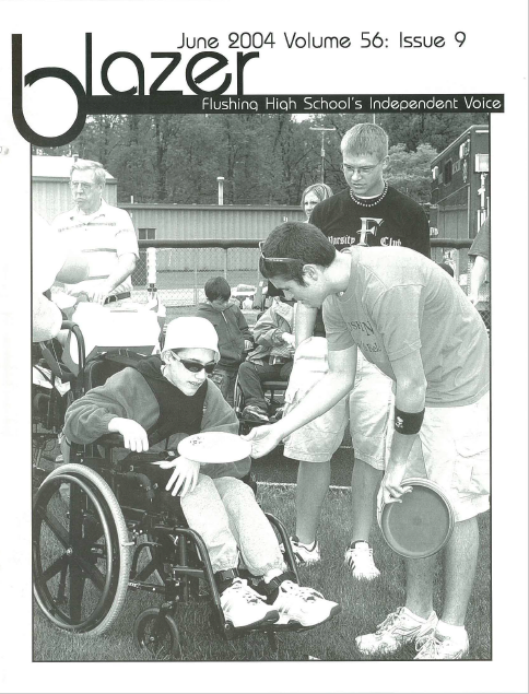 The Blazer, volume 56, issue 9. June 2004