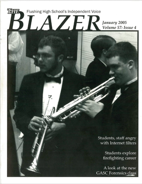 The Blazer, volume 57, issue 4. January 2005
