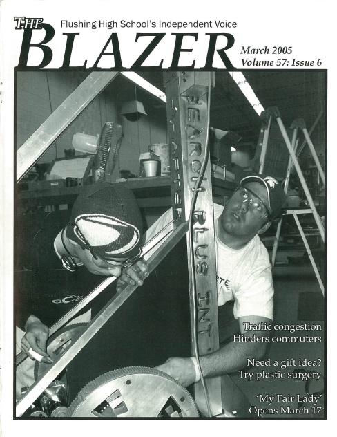 The Blazer, volume 57, issue 6. March 2005