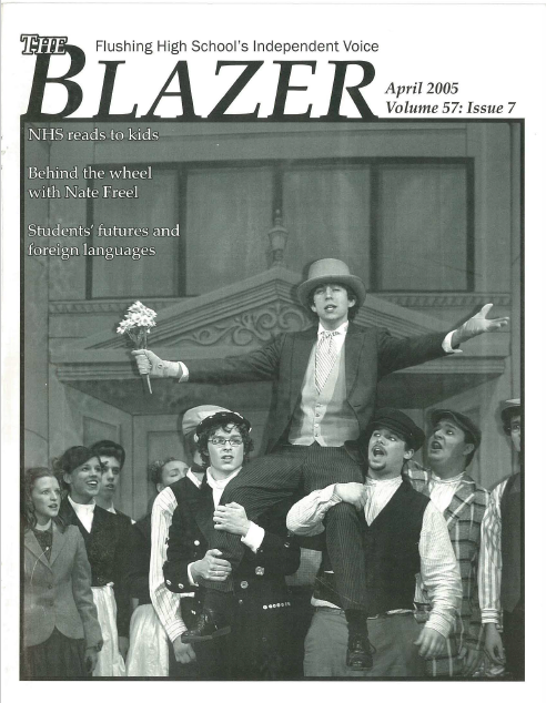 The Blazer, volume 57, issue 7. April 2005