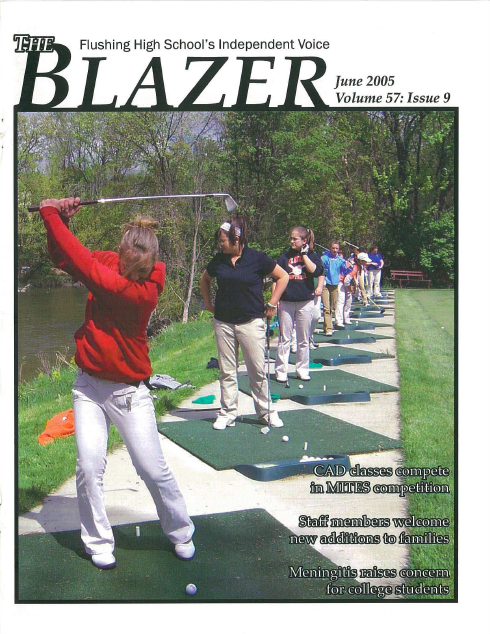 The Blazer, volume 57, issue 9. June 2005