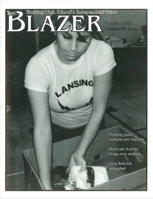 The Blazer, volume 58, issue 1. October 2005