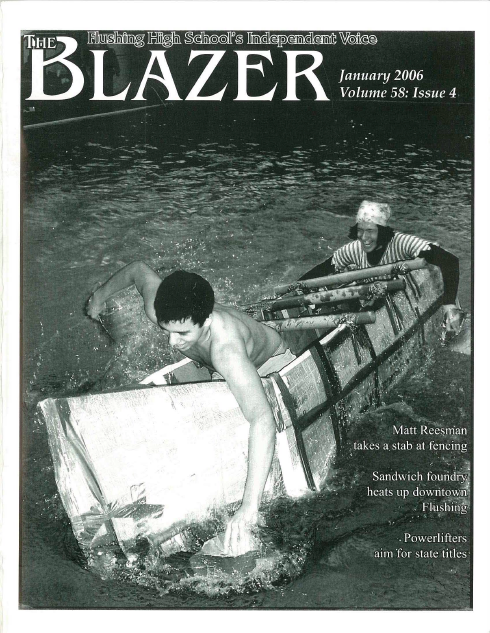The Blazer, volume 58, issue 4. January 2006
