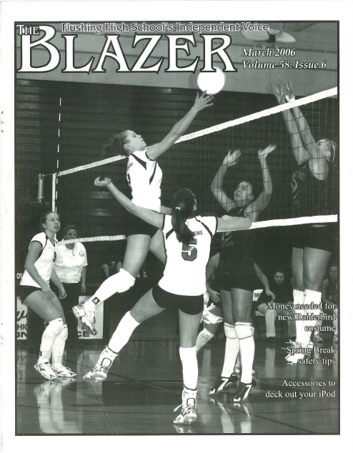 The Blazer, volume 58, issue 6. March 2006